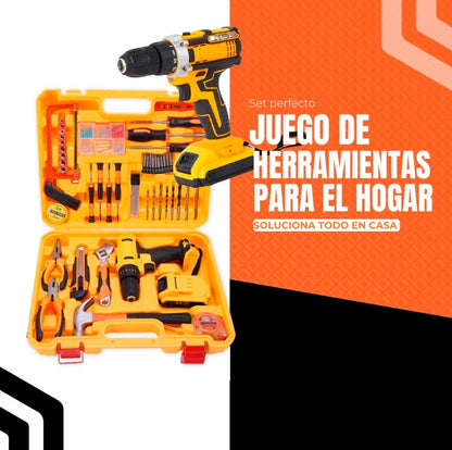 JUEGO DE HERRAMIENTAS PARA EL HOGAR