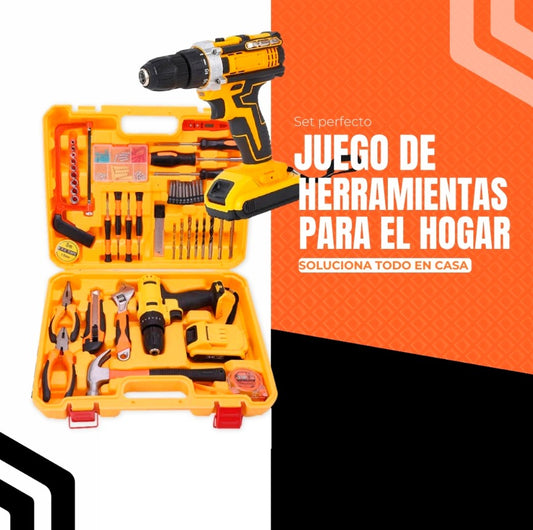 JUEGO DE HERRAMIENTAS PARA EL HOGAR