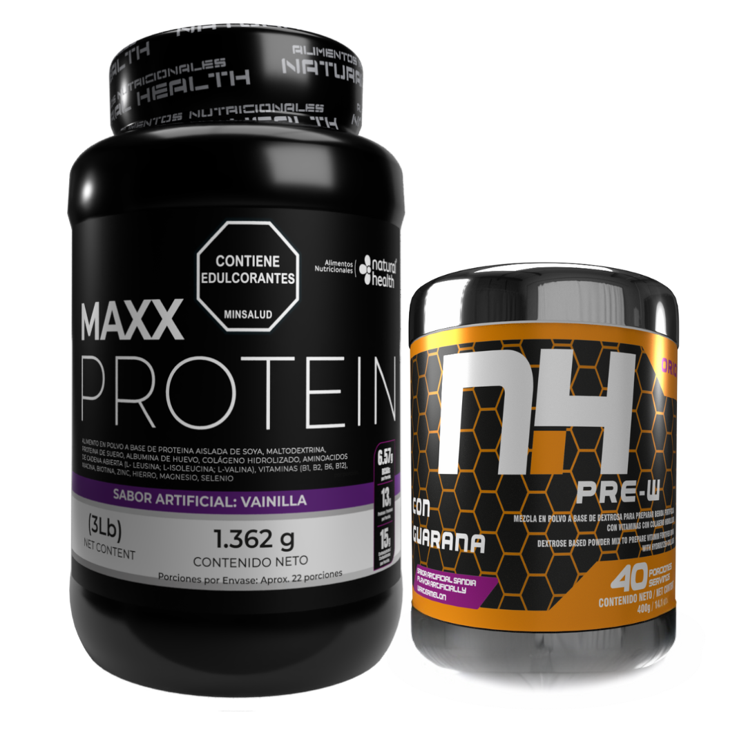 Kit proteina y pre-entreno