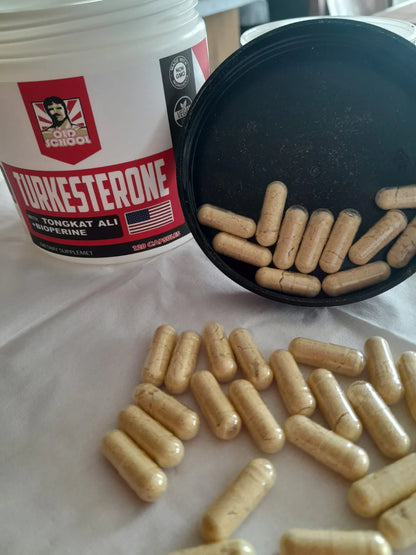Turkesterone® + Tongkat Ali - Fórmula Old School para Fuerza y Vitalidad Real 💥
