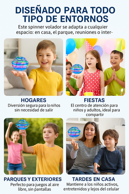 Nuevo! 🚀 SPINNER BOLA VOLADORA™ - La Estrella Fugaz que Todos Quieren Atrapar 🌟
