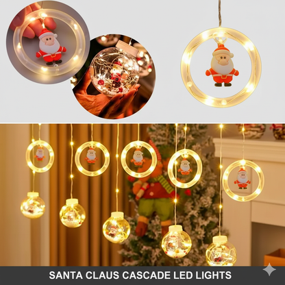 LUCES NAVIDEÑAS CORTINA BOLA ARO 3 MTRS