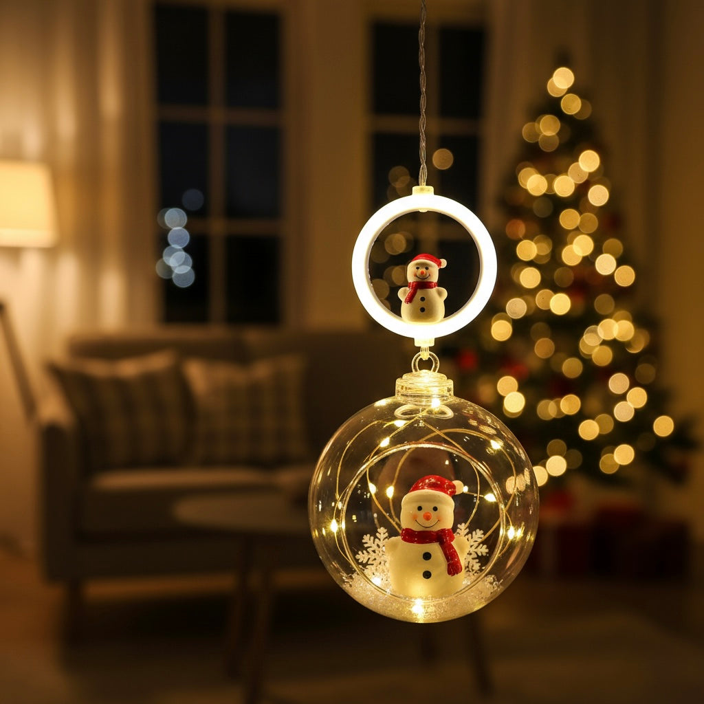 LUCES NAVIDEÑAS CORTINA BOLA ARO 3 MTRS