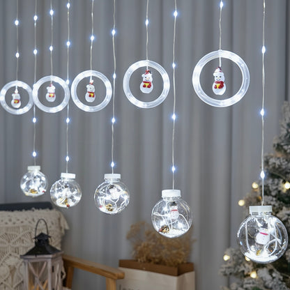 LUCES NAVIDEÑAS CORTINA BOLA ARO 3 MTRS