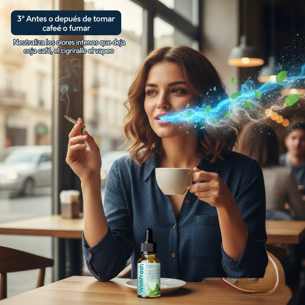 ¡Nuevo! WellFresh - Gotas Eliminadoras del Mal Aliento ✨ (¡Paga 1 y Lleva 2!)