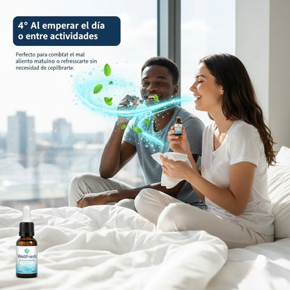 ¡Nuevo! WellFresh - Gotas Eliminadoras del Mal Aliento ✨ (¡Paga 1 y Lleva 2!)