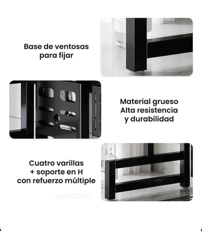 Nuevo! Escurridor de Platos Doble con Gabinete - ZEBBRIS™  Orden Total para Cocinas con Poco Espacio ✨✨